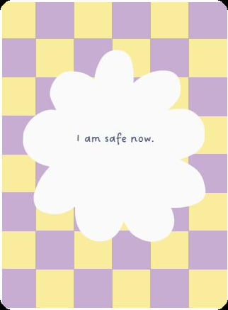 Inner Child affirmation card deck by The Flourishing Folk, for gentle inner healing and self-compassion