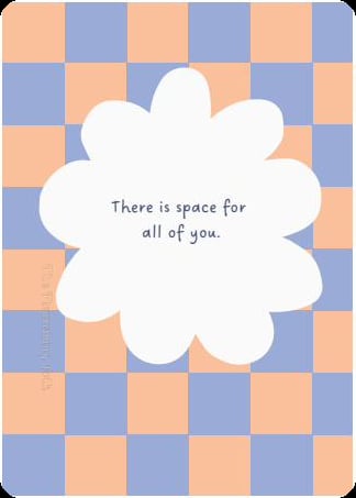 Inner Child affirmation card deck by The Flourishing Folk, for gentle inner healing and self-compassion