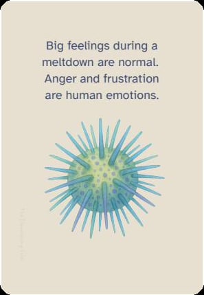 Neuroaffirming affirmation card deck by The Flourishing Folk, for people with autism, ADHD, and highly sensitive people